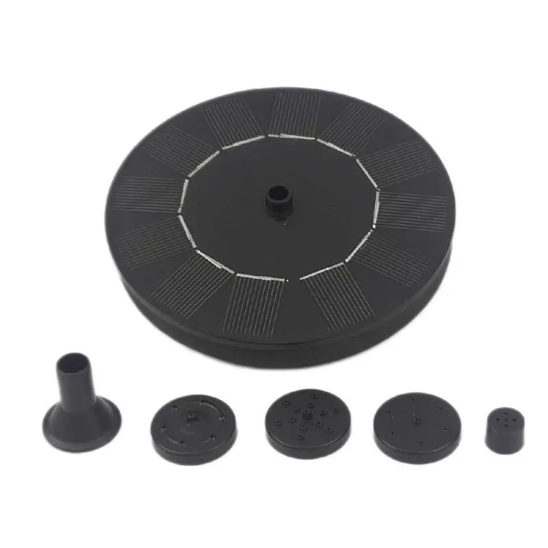 

Mini Solar Powered Fountain Garden Pool Pond Solar Panel Floating Fountain Garden Decoration Water Fountain Drop Shipping