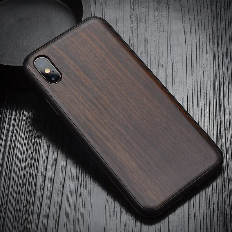 Противоударный чехол-Броня из дерева для iPhone 11 Pro Max, Роскошный чехол из дерева, чехол из ТПУ для iPhone 7, 8 Plus, X, Xr, XS, Max, 11 Pro, чехол