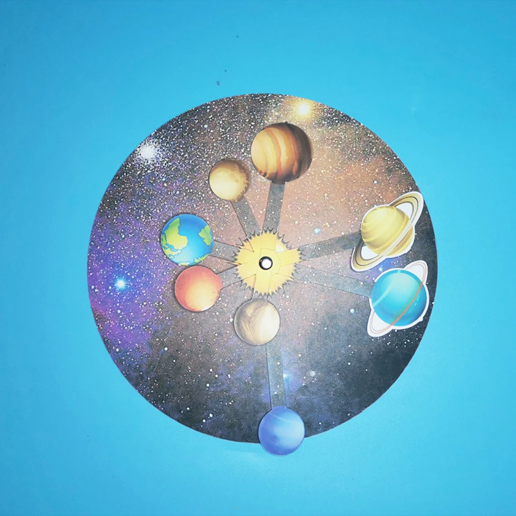 

Paper Solar System Toy Planet Educational Toys Brain Teaser for