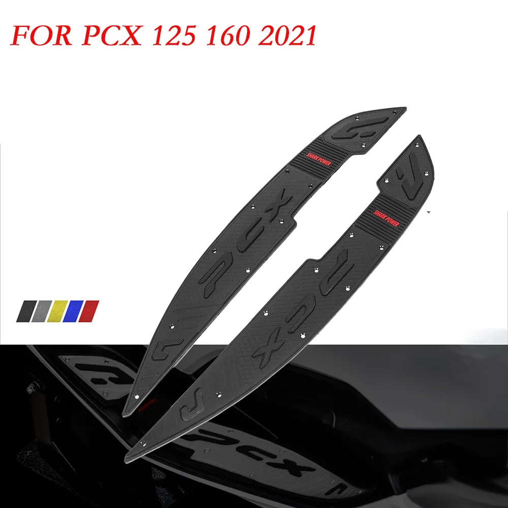 

2021 PCX 125 PCX 160 Left Right 2PCS Front Footboard Foot Pedals Footrest Fit for Honda SEMSPEED Modified Motorcycle Footboards