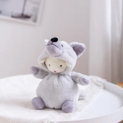 Новинка может изменить форму ягненка Кукла Плюшевая игрушка творческий подарок