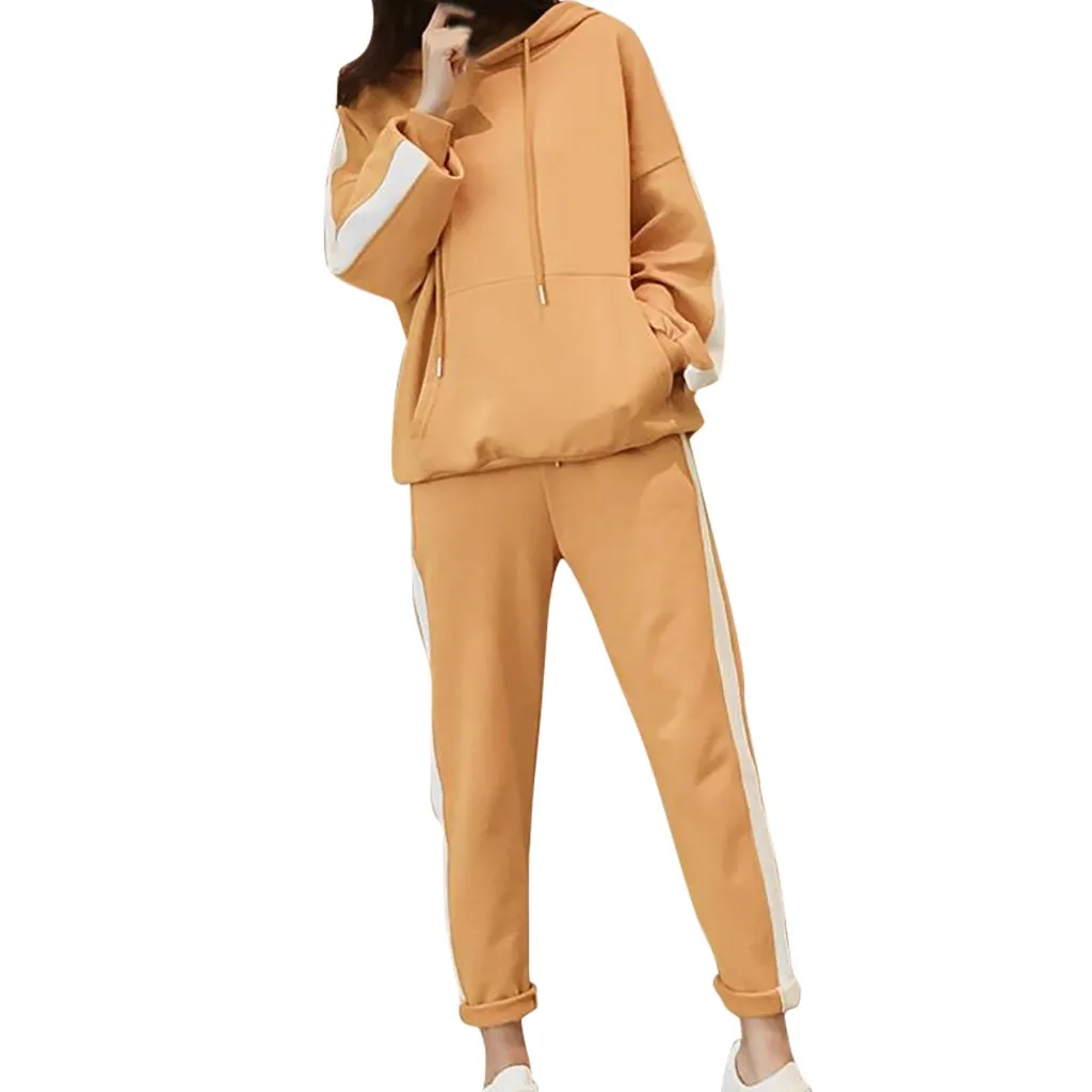 Женские спортивные костюмы спортивный костюм комплект из двух предметов Женский