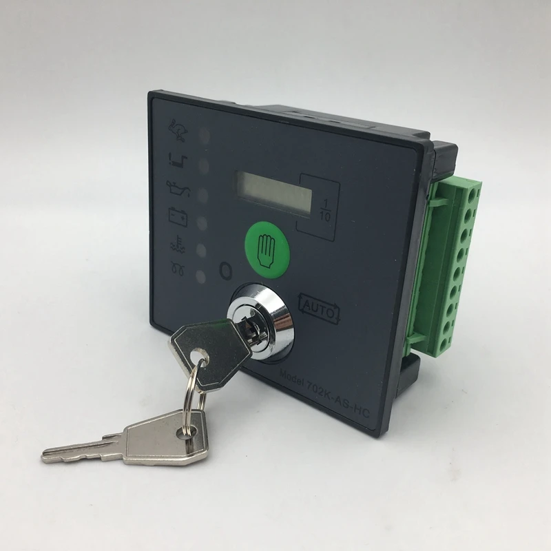 Контроллер генератора 702AS автоматический запуск с заменой ключей DSE702AS DSE702 |
