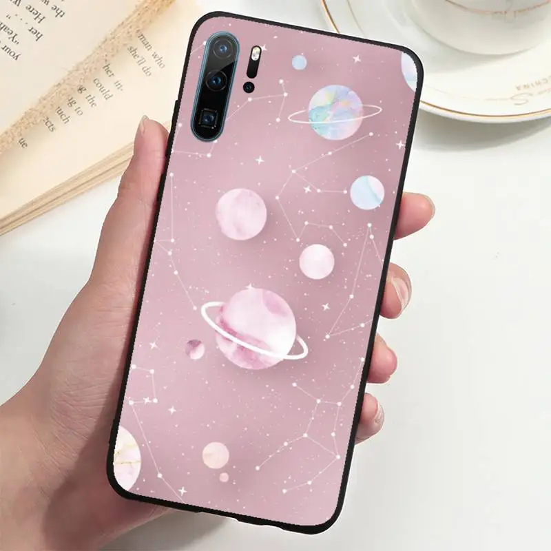 

Moon plane space Phone Case For Huawei P20 P30 P40 lite Pro P Smart 2019 Mate 10 20 Lite Pro Nova 5t