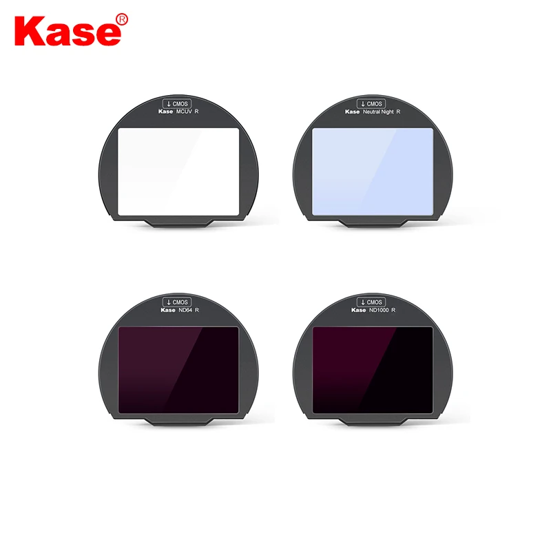 

Kase Built-in CMOS Protector MCUV/Neutral Density ND1000 ND64 ND8/Light Pollution Filter for Canon EOS R Camera