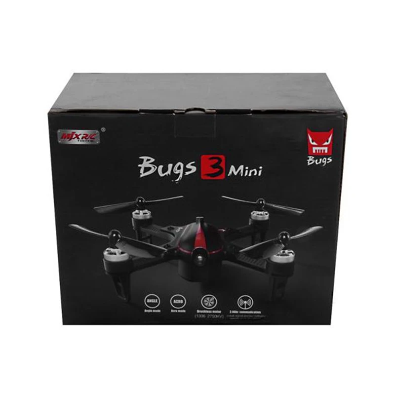 Бесщеточный Радиоуправляемый квадрокоптер MJX Bugs 3 B3 2 4G Mini 175 мм RTF | Электроника