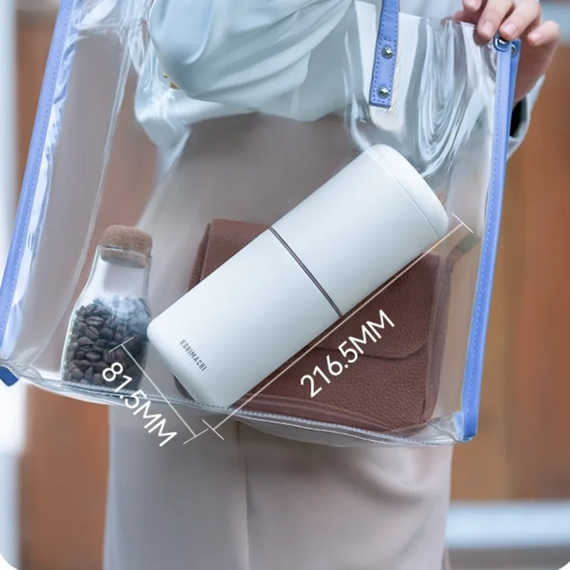 M&aacute;quina de caf&eacute; Espresso port&aacute;til, molienda autom&aacute;tica empaquetada con funda protectora, m&aacute;quina de caf&eacute; de carga, caf&eacute; de viaje-0