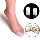 10 шт., разделители пальцев для пальцев, силиконовые гелевые средства для снятия боли, средство для ухода за ногами