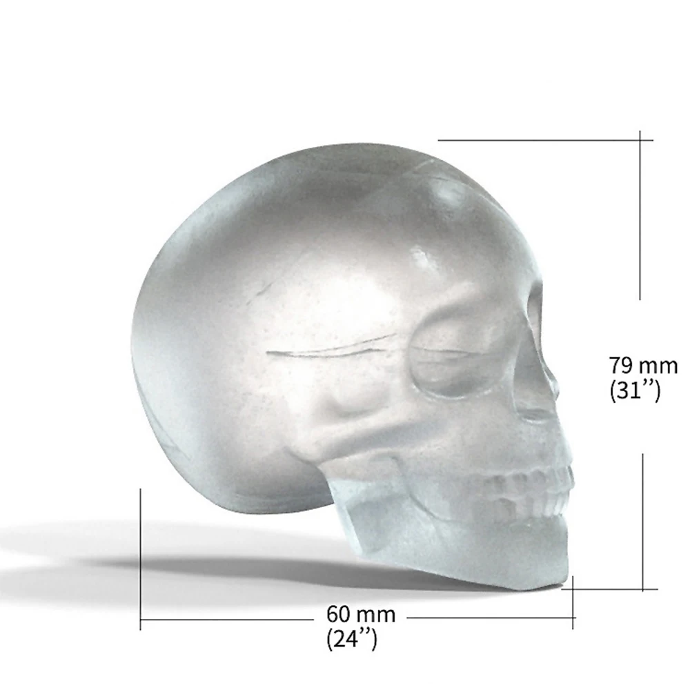 

Creative Silicone Skull Ice Cube Maker Whiskey Cocktail 3D Ice Ball Decoration Mold Baking Cake Tool Kitchen Gadget 1PC