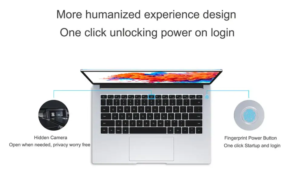 Высококачественный ноутбук HUAWEI HONOR MagicBook с 14 дюймовым FHD матовым дисплеем 7нм AMD R7