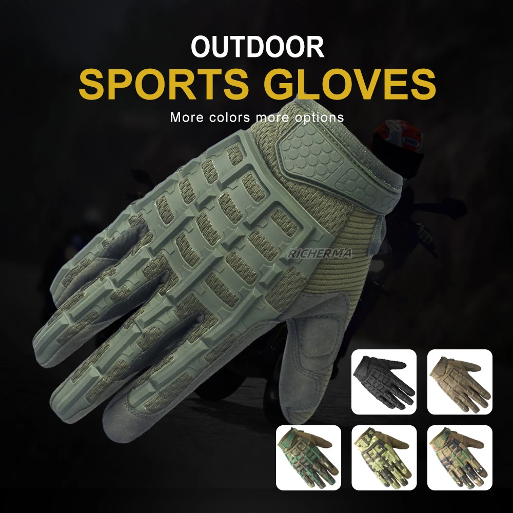 Перчатки мотоциклетные для мужчин и женщин тактические митенки сенсорных