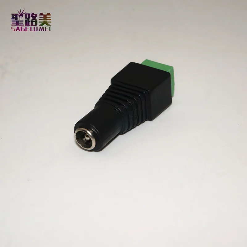 Адаптер питания постоянного тока со штекером папа мама 5 мм x 2 1 для светодиодной