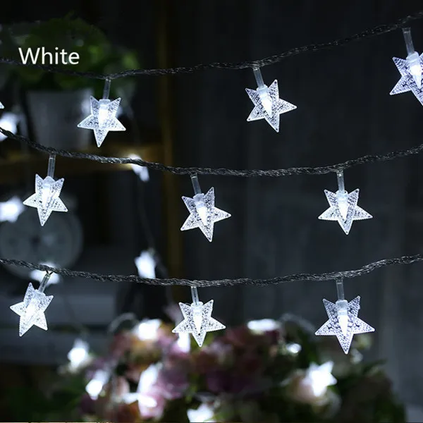 star-white 1m 2m 3m christmas tree decorations navidad christmas decoration new year kerst decoratie christmas gift natal xmas - Цвет: star-white