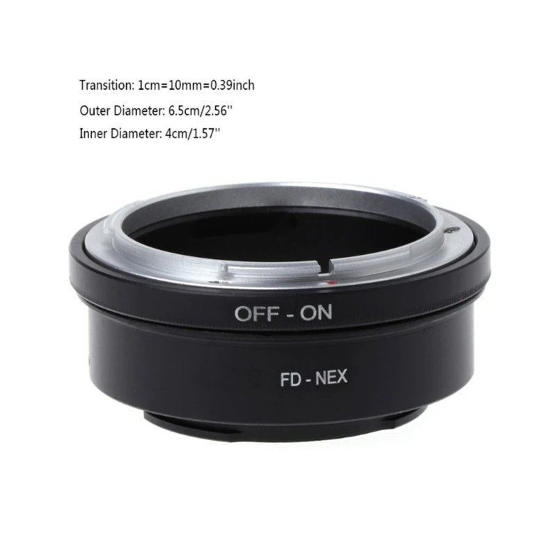

Concept FD-NEX FD to Nex Mount Lens Mount Adapter for FD Mount Lens to NEX Mount Camera Adapter