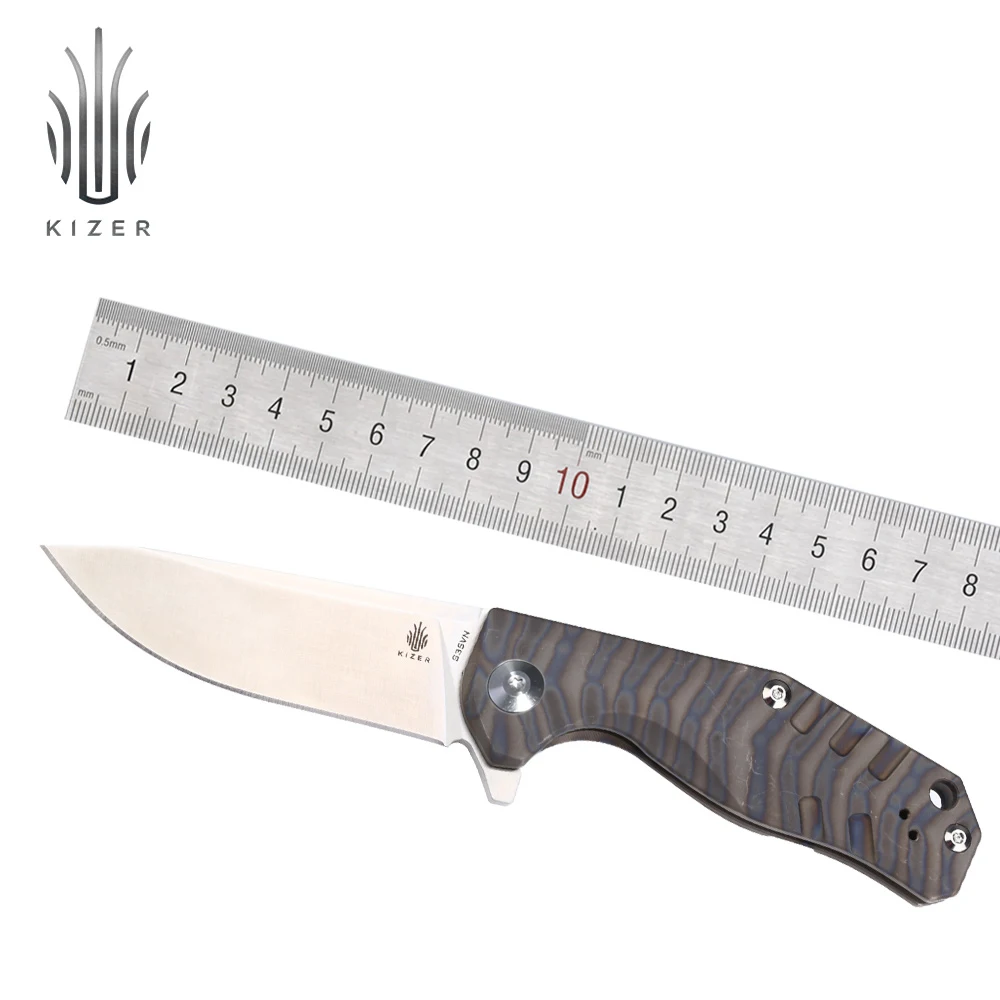 Нож kizer survival Kesmec KI4461A1 складной нож для кемпинга на открытом воздухе необходимый ручной инструмент