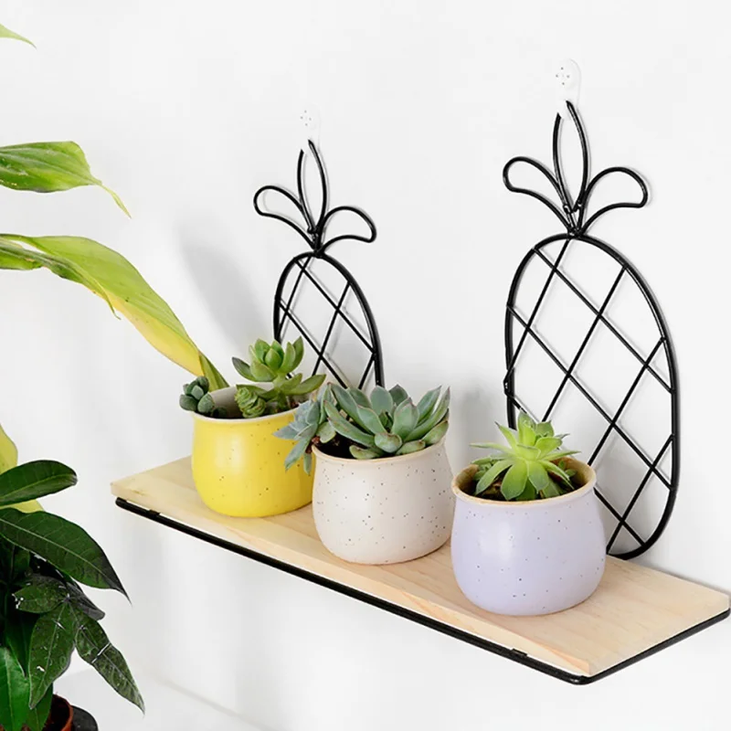 Современная полка в виде ананаса новинка компактный практичный стеллаж для