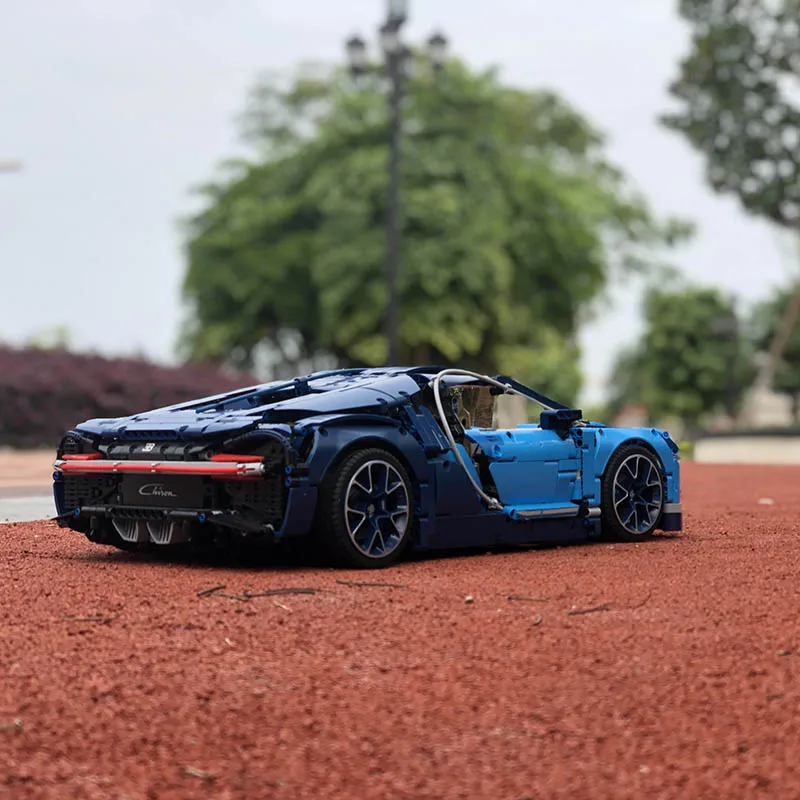 Technic Супер гоночный чугун спортивный автомобиль 20086 Модель Кирпичи DIY