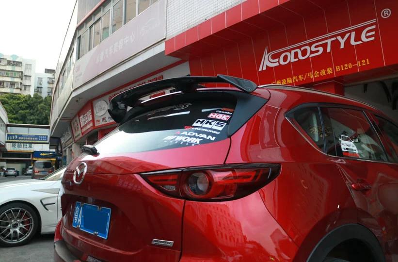 Для Mazda 3 axela хэтчбек CX 5 4 спойлер задний Багажник крыло VT стиль автомобиль из