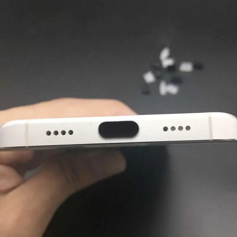 10 шт. силиконовый разъем USB type-c пылезащитные заглушки от пыли зарядка отверстия