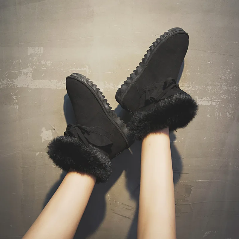 Зимние сапоги женские зимние 2019 г. Новая Корейская версия диких хлопчатобумажных