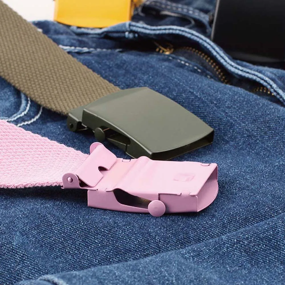 Мужские и женские ремни тканевый регулируемый пояс трикотажный для путешествий