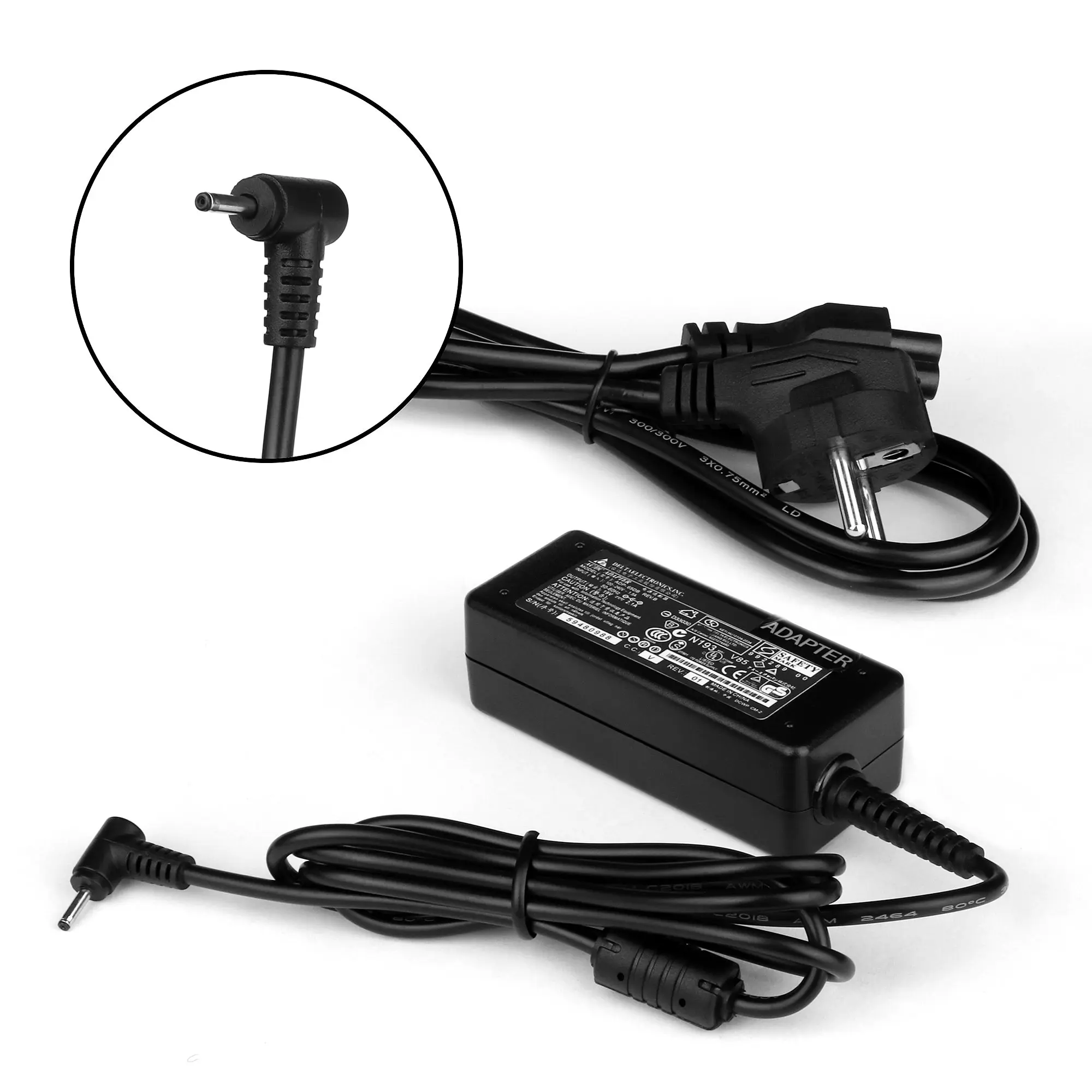 Зарядное устройство для ноутбуков Asus EeePC X101CH T101H 1005HAB PC 1005 1005HA 1005PE 1201AC 1001HA 1001P 1001PX, 19 в, а переменного тока Зарядное устройство для ноутбуков Asus EeePC X101CH T101H 1005HAB PC 1005 1005HA 1005PE 1201AC 1001HA 1001P 1001PX, 19 в, а переменного тока