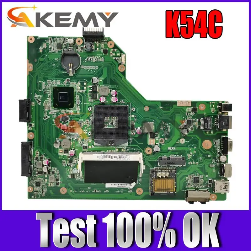 

100% working for asus X54C K54Ly K54hR K54C motherboard mainboard REV.2.1 HM65 rPGA989 DDR3 intel tested ok