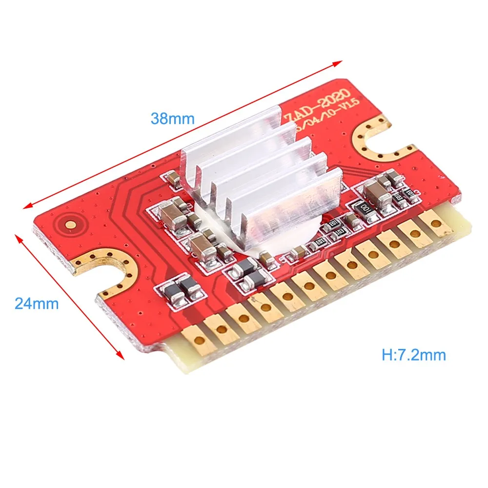 Аудио мини плата цифрового усилителя 12 В 24 постоянного тока стерео аудио модуль 30