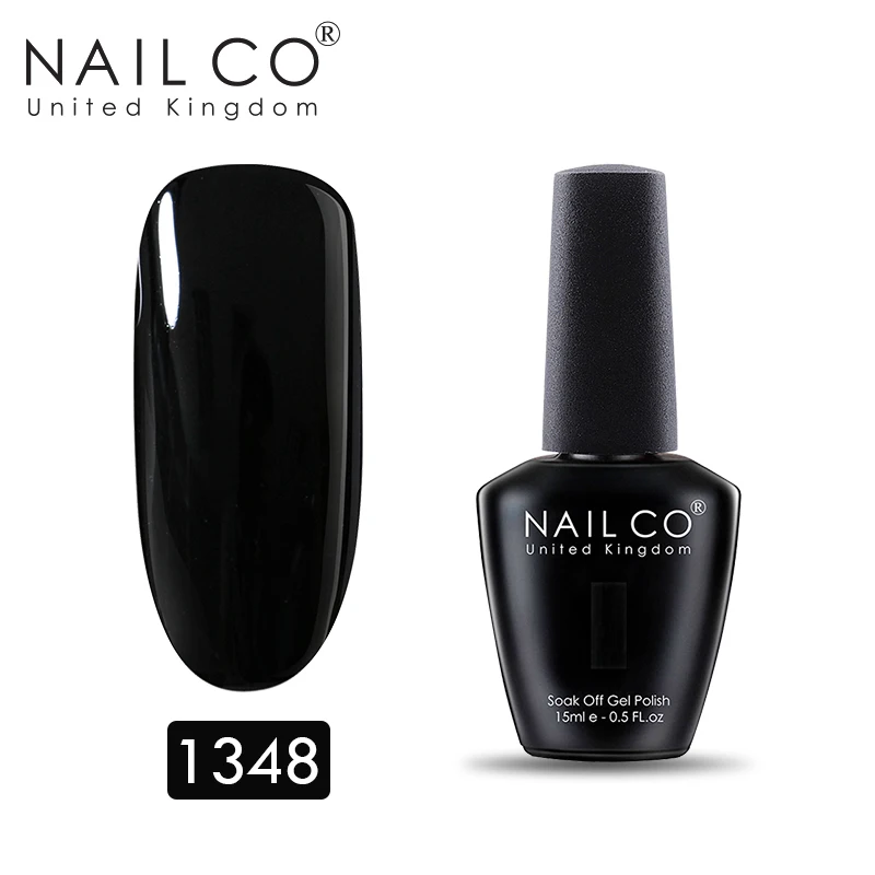 1348 NAILCO синяя серия лаков для ногтей 150 чистый цвет стойкий лак для ногтей Гибридный Esmalte дизайн ногтей гель лак - Цвет: 1348