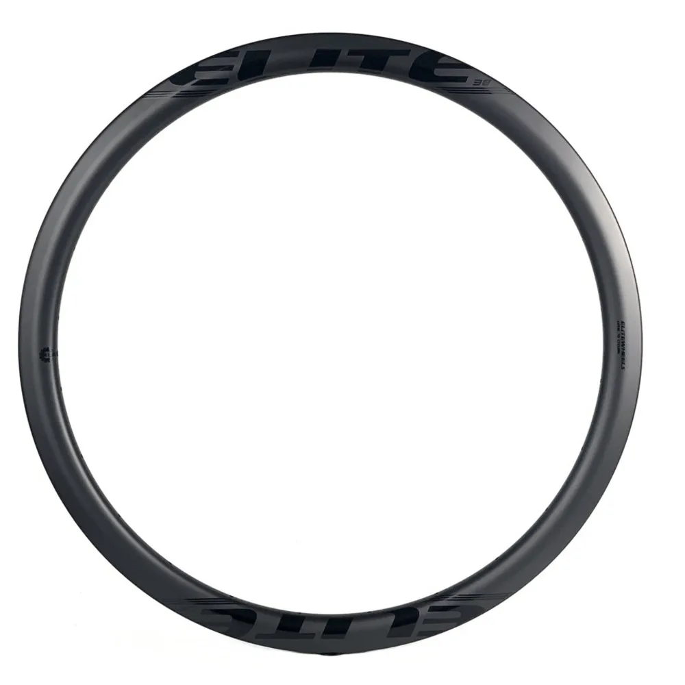 ELITEWHEELS 700C дорожный дисковый тормоз углеродный обод клинчер трубчатый