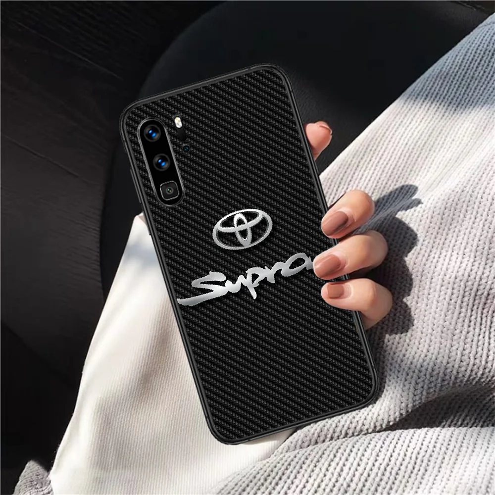 

Toyotas Car Phone Case For HUAWEI P 9 10 20 30 40 Lite Pro smart Z 2019 Nova 5T 6 7 i black Funda Painting Hoesjes Pretty Cell