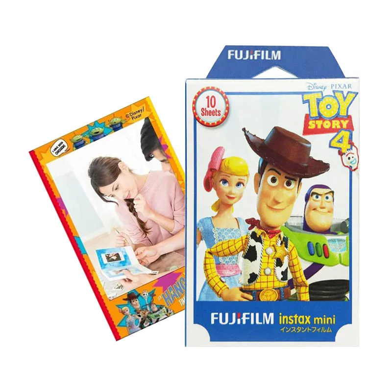 Toy story Подлинная Fujifilm Instax Mini 8 9 цветная фотобумага 10 шт. для Fuji 9 8 7s 50 90 25 70 Share SP-2 SP-1 Liplay мгновенная камера - Цвет: Toy story