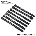 Велосипедная задняя ось L171, L173, L175, M12x1.0, M12x1.5, M12x1.75