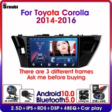 Android10 2 Din Car Radio For Toyota Corolla Ralink 2014-2016 4G Net Wifi Multimedia Video RDS DSP Player GPS Navigation MP5 DVD