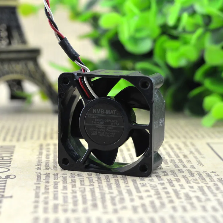 Для НМБ 1406KL 09W S29 3 5 см 3515 35 мм DC 7V 0.07A контактный небольшие микро осевой вентилятор