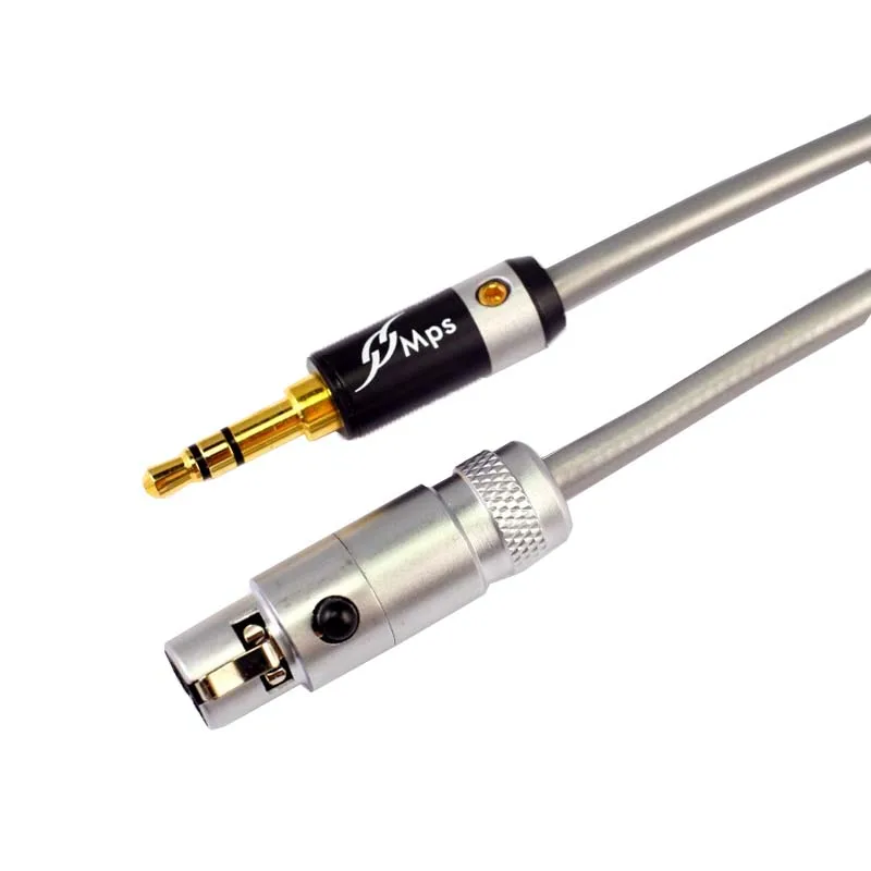 Аудиокабель Hi Fi MPS 99.9997% OCC + 24K с позолоченным штекером 3 5 мм xlr K702 K271s K240s K712 Q701 кабель