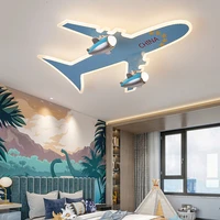 aircraft light childrens room light boy simple modern creative cartoon eye care girl baby room bedroom ceiling light