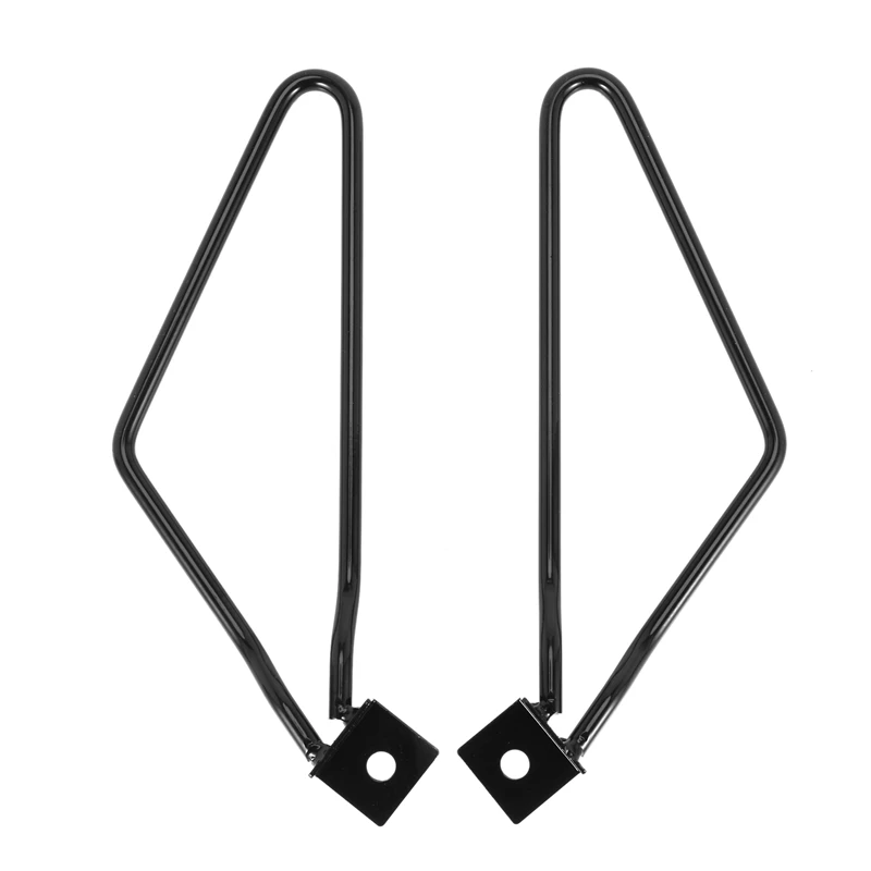 

Motorcycle Saddlebags Saddle Bags Brackets Support For -Davidson Sportster 883 Iron XL883N Dyna Bob Fxdf Softail V-Rod Caf