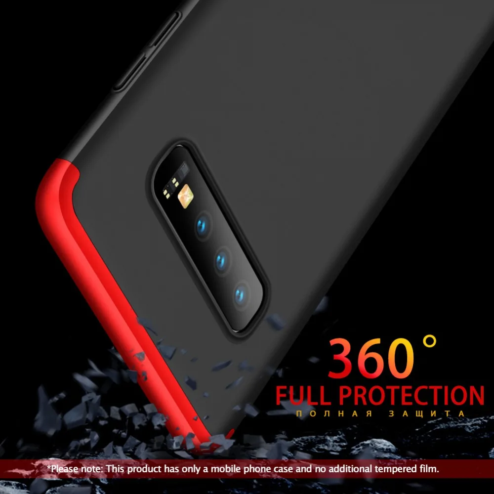 KEYSION 3in1 Case for Samsung Galaxy S10 5G Plus S10+ S10e S9 S8 Matte Hard PC Phone Cover Note 10 Pro 9 8 | Мобильные телефоны и