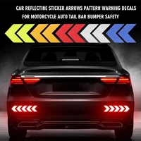 10pcsset reflective tape creative self adhesive protective car exterior body reflective sticker for vehicles