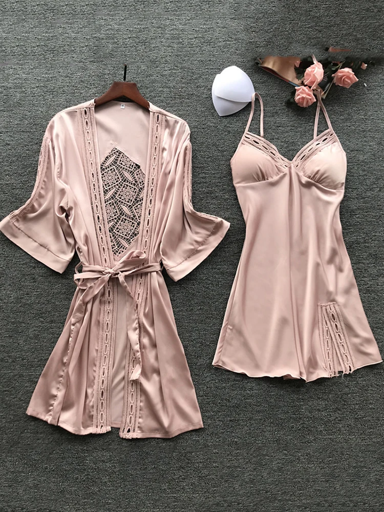 Весенняя Новинка сексуальная пижама с тонкими лямками женская нагрудным
