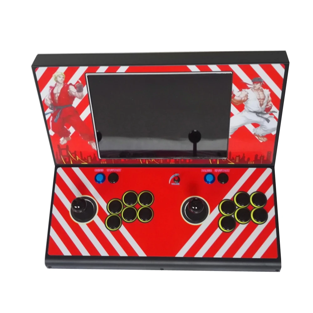 

games video 15 " LCD Mini table top arcade with Classical games pandora box 6 PCB