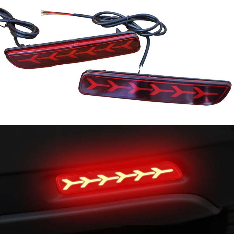 

Auto 2Pcs/Set LED Reverse Driving Brake Rear Bumper Lights Back Lamps for Suzuki Ertiga Vitara S-Cross SX4