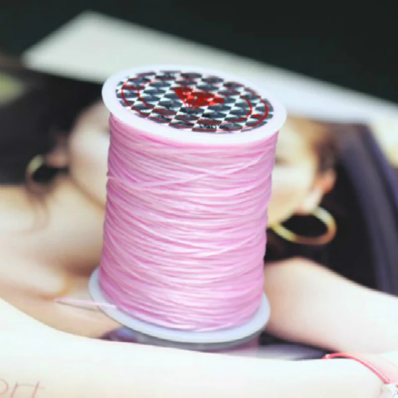 10 м кристаллическая эластичная линия сделай сам Резиновая лента ручной работы