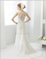 free shipping new fashion 2016 legant vintage finished tulle white cap sleeve lace wedding dresses beaded crystal brida gowns