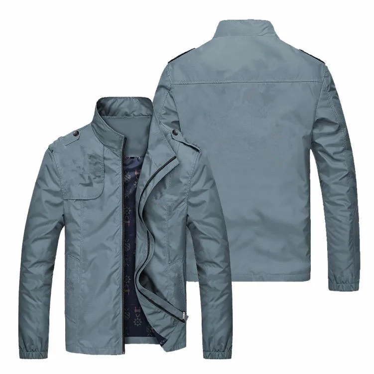 

The New Men's Work Short Jacket Is A Casual, Comfortable, Sturdy, Dirt-Resistant, High Quality, Durable Men's Zipper Jacket