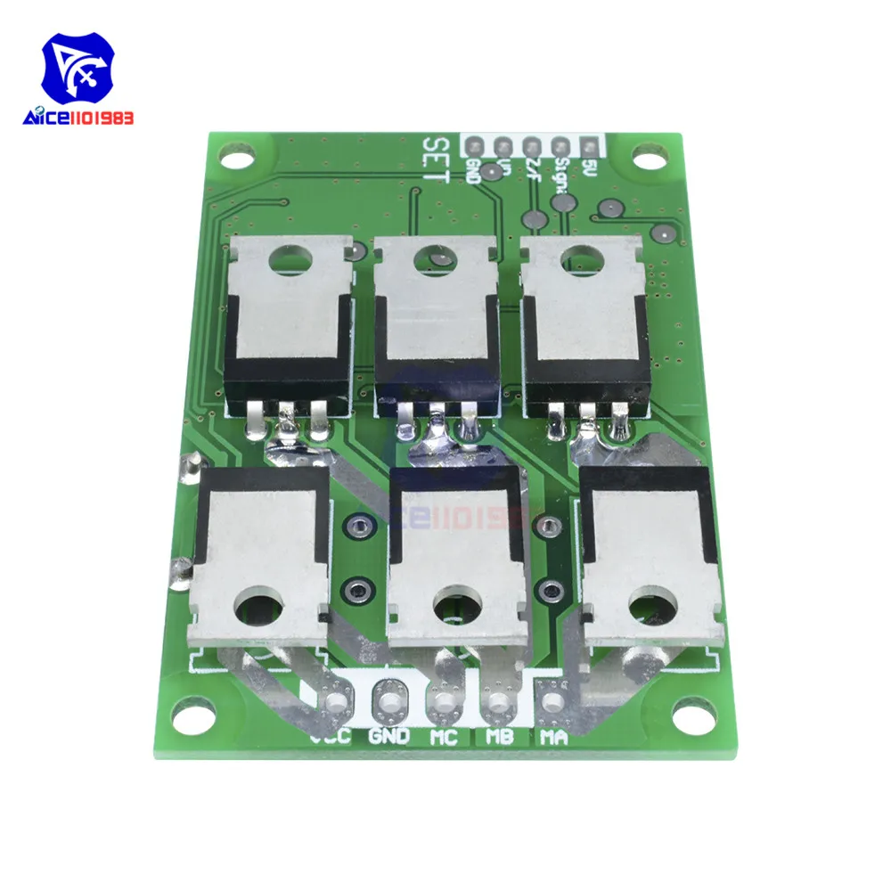 Diymore DC 12-36 в 500 Вт ШИМ бесщеточный мотор управление Лер Холл мотор балансировка автомобильный сбалансированный BLDC автомобильный драйвер модуль управления