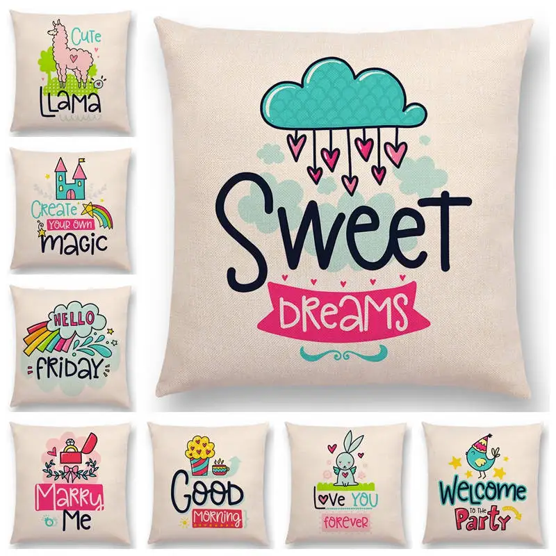 Милый дизайн теплые слова веселые милые животные счастливая жизнь милый подарок