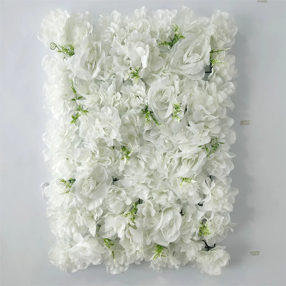 

40X60CM Artificial Simulation Flower Wall Wedding Party Supplies Interior Decoration Silk Gift DIY Photo Rose 2022 New Style