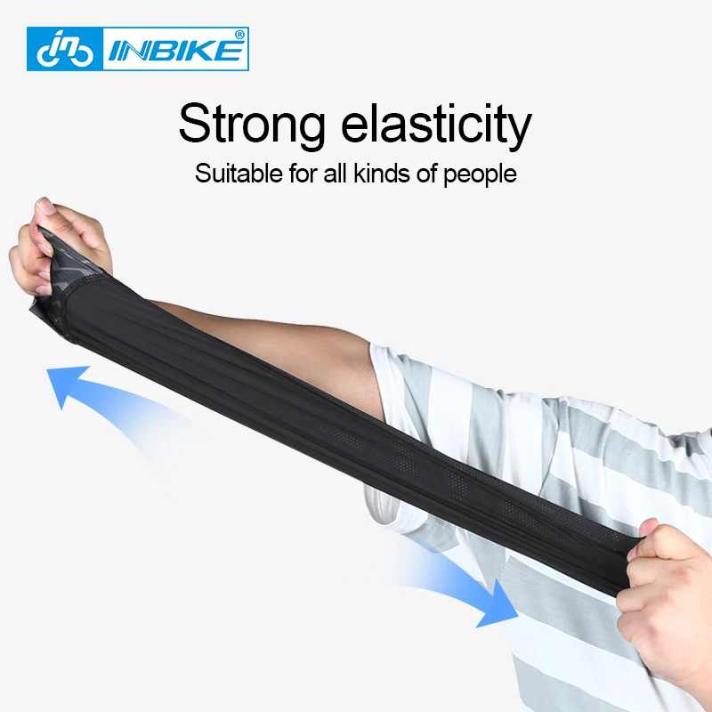 INBIKE Ice Silk Arm Sleeves UV Protection Cool Summer Cycling Hiking Climbing Fitness Warmers Outdoor Sunscreen |